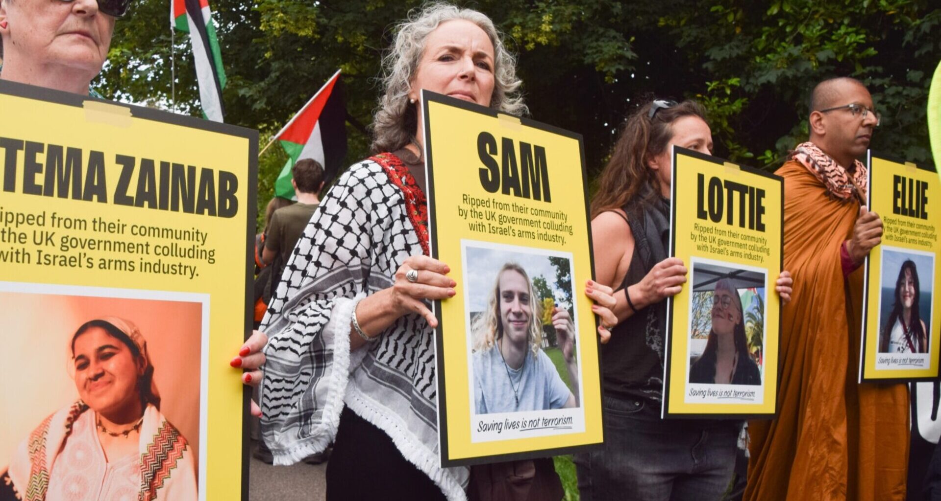 UK court jails Palestine Action activists on ‘terrorism’ charges | Israel-Palestine conflict