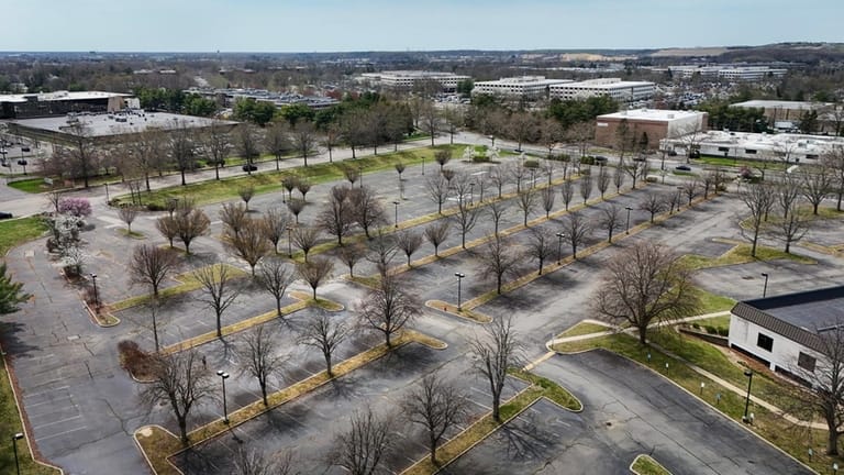 The future home of Melville's Town Center project.