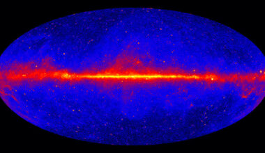 Image of the Gamma Ray Sky according to the Fermi Large Area Telescope. Credit - NASA/DOE/Fermi LAT Collaboration