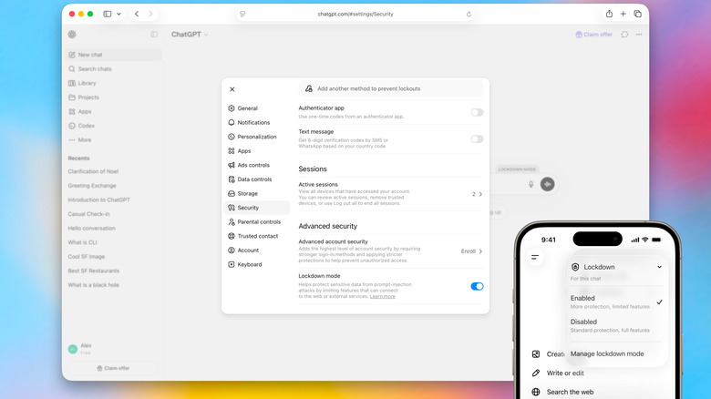 OpenAI's new Lockdown Mode offers additional protection against prompt injection attacks.