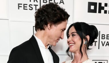 Katy Perry hails Justin Trudeau as 'love of my life' at couple's red carpet debut