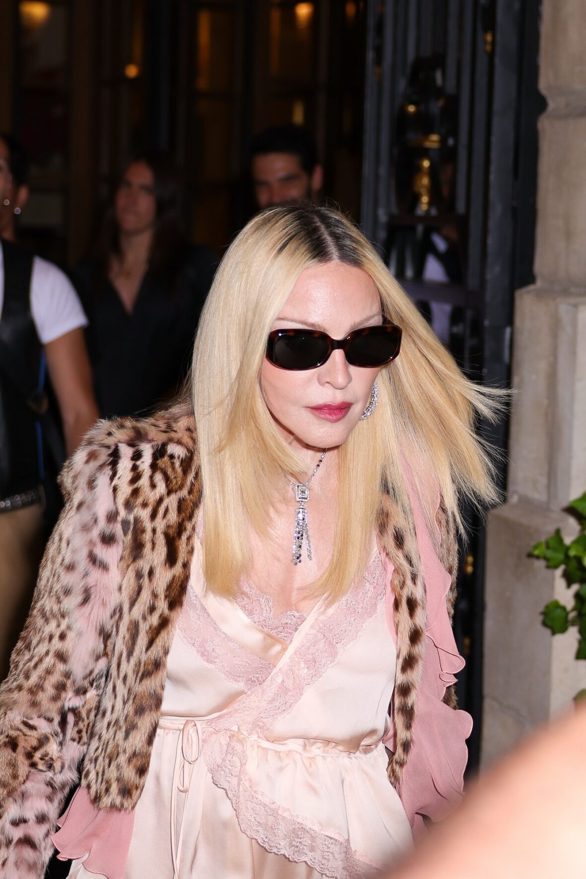 Madonna Heads to YSL Confessions After-Party Paris