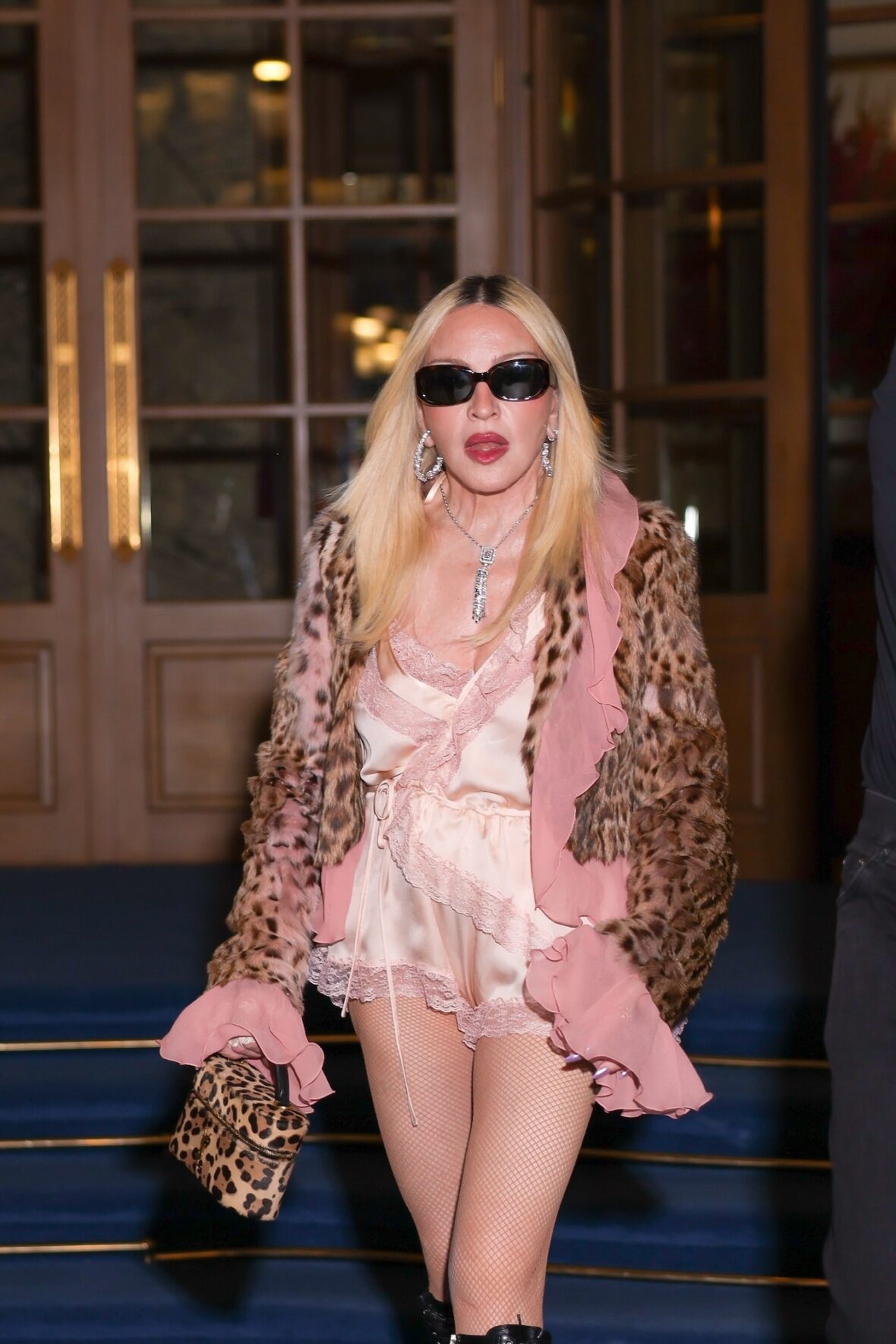 Madonna Heads to YSL Confessions After-Party Paris