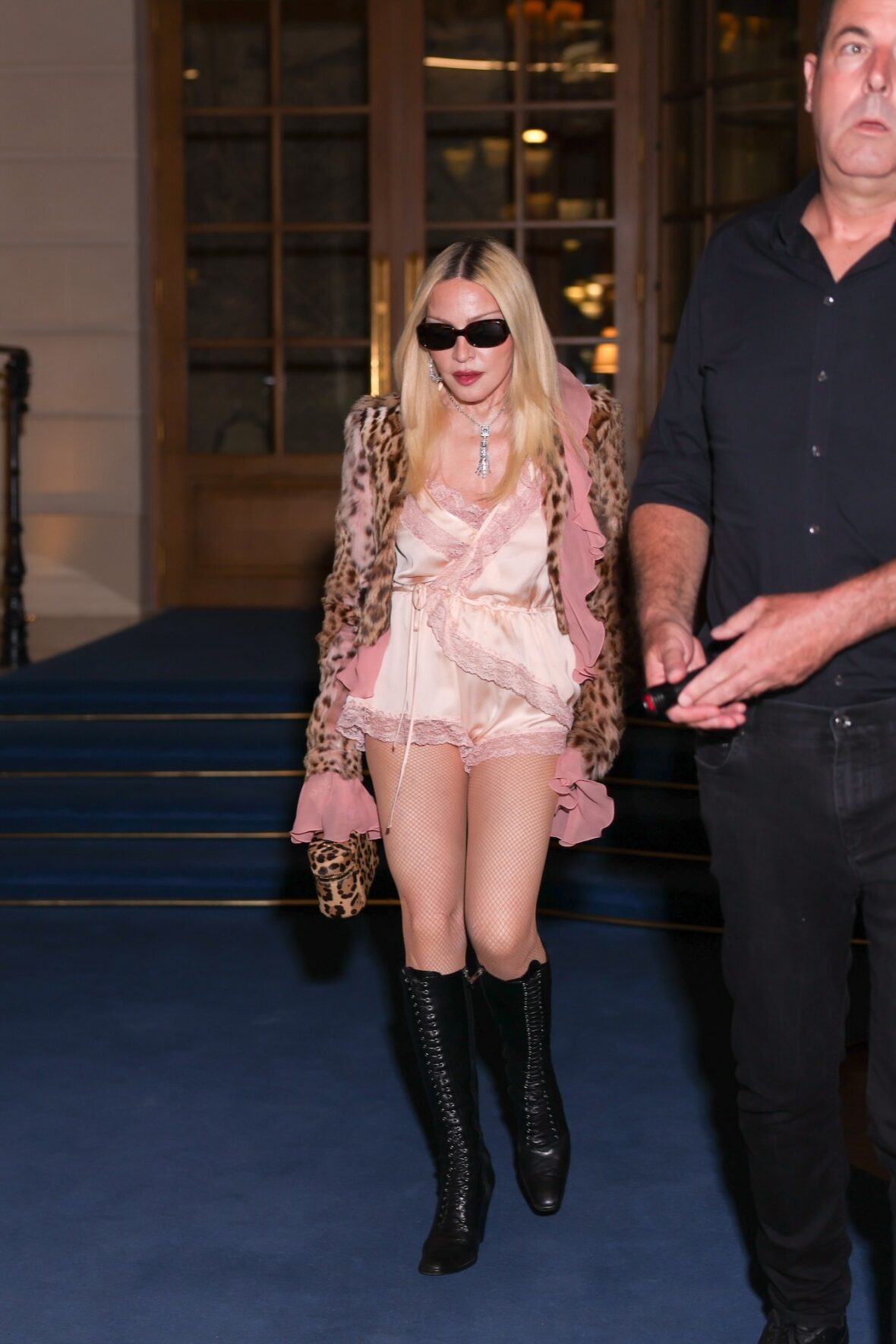 Madonna Heads to YSL Confessions After-Party Paris