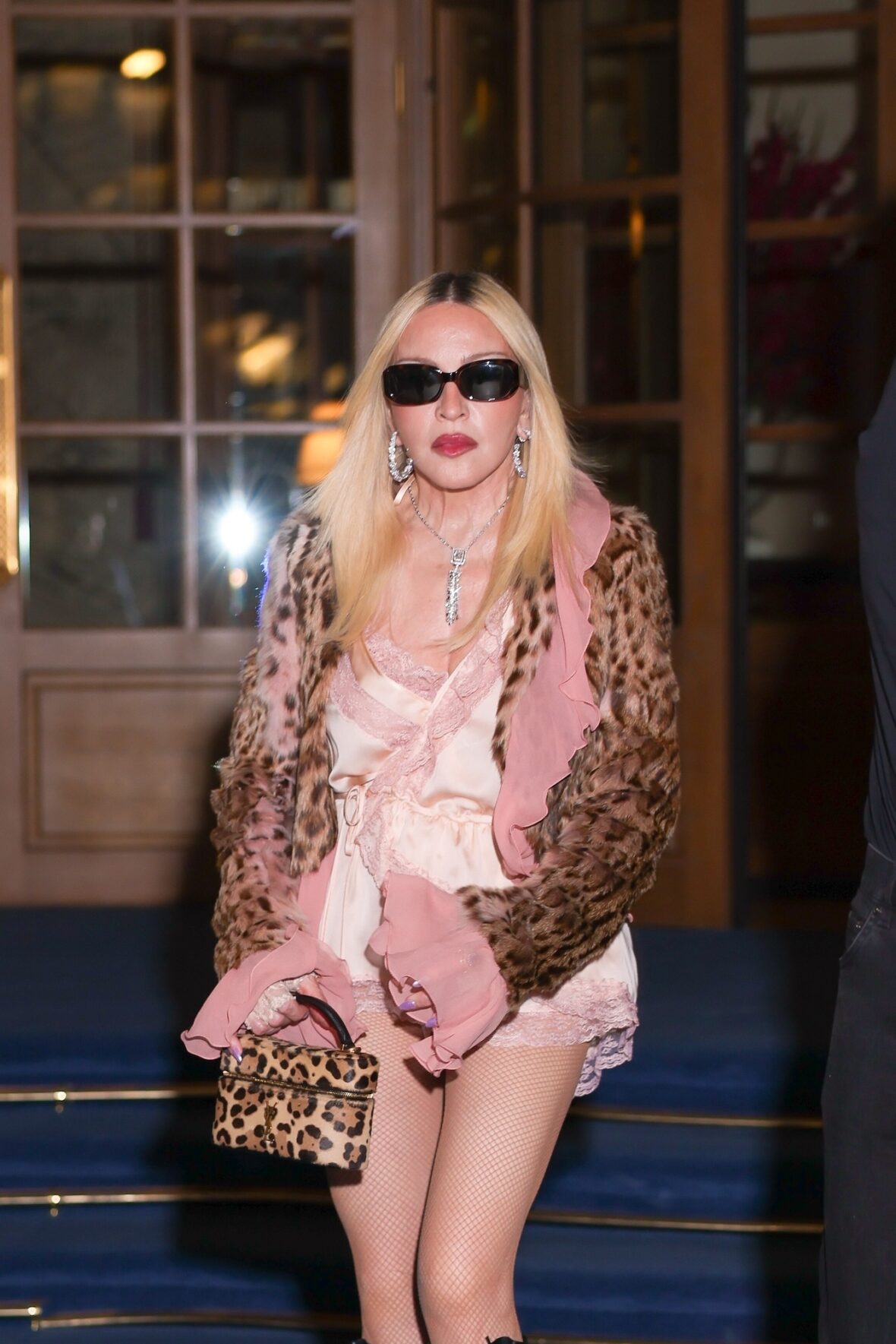 Madonna Heads to YSL Confessions After-Party Paris