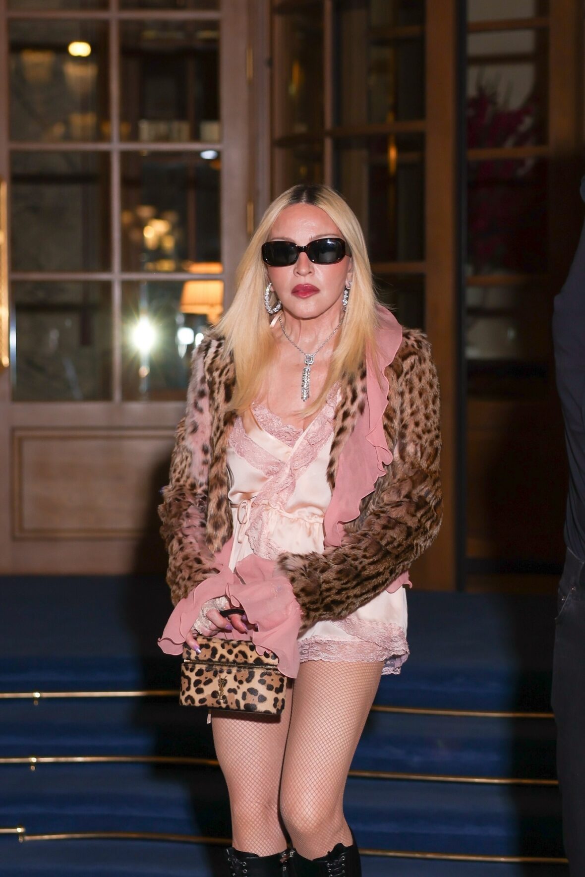 Madonna Heads to YSL Confessions After-Party Paris