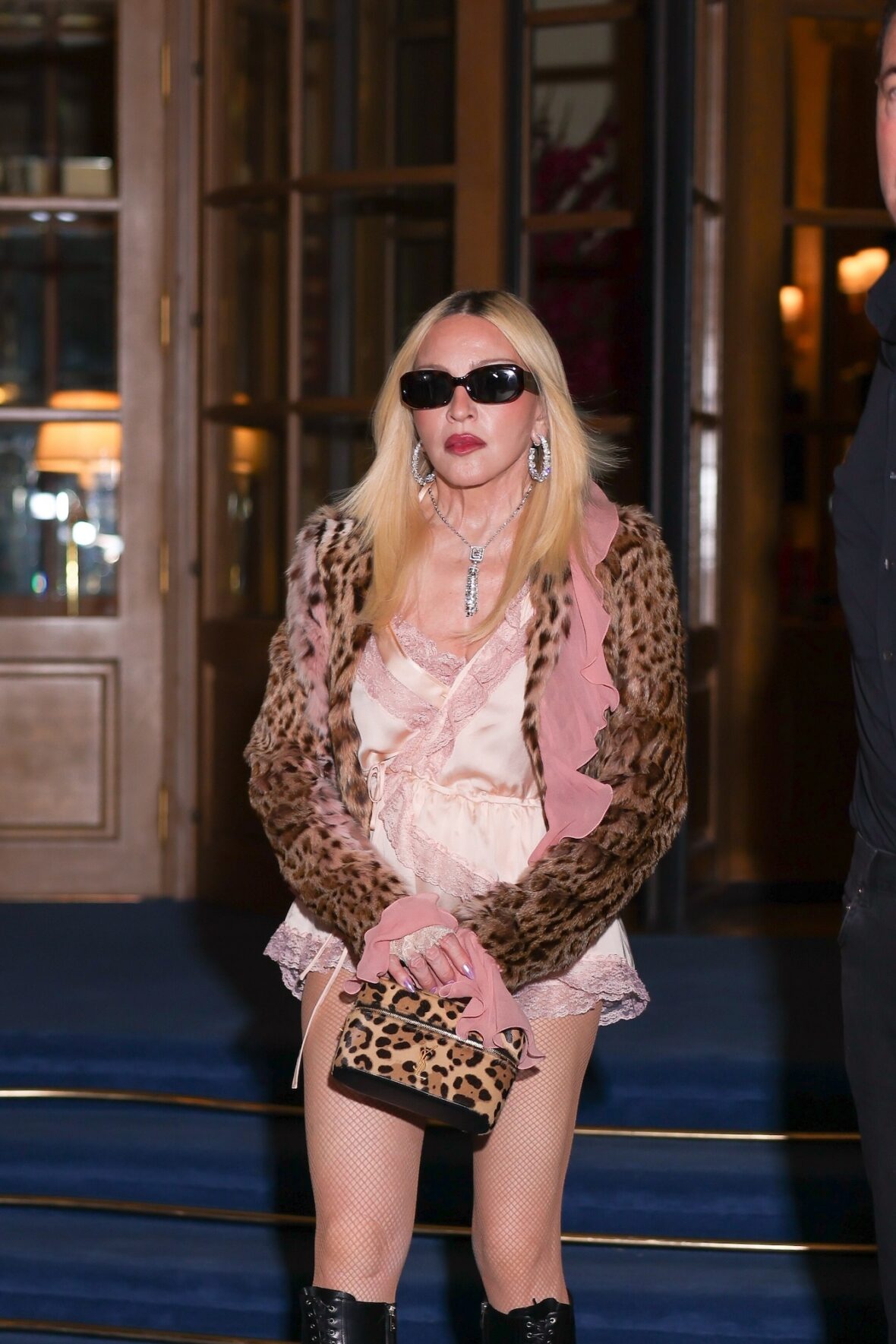Madonna Heads to YSL Confessions After-Party Paris