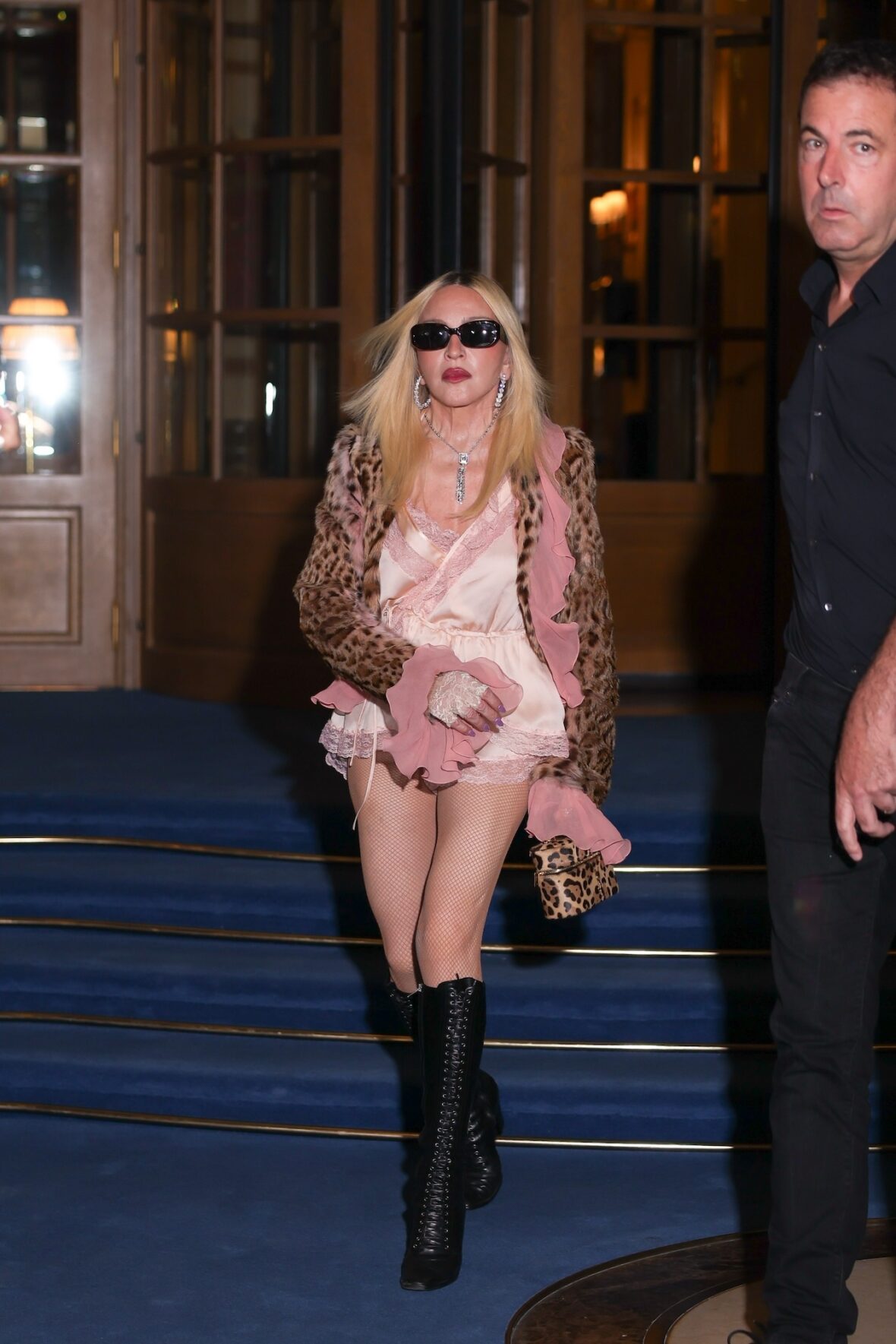 Madonna Heads to YSL Confessions After-Party Paris