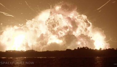Safety officials finally have a good idea of what a big rocket explosion can do
