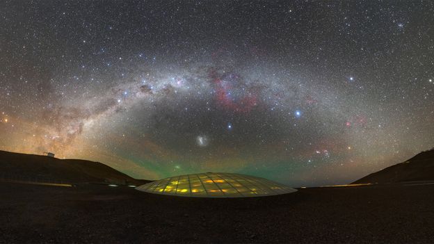 In the Atacama Desert, astronomers live and work in a James Bond villain lair
