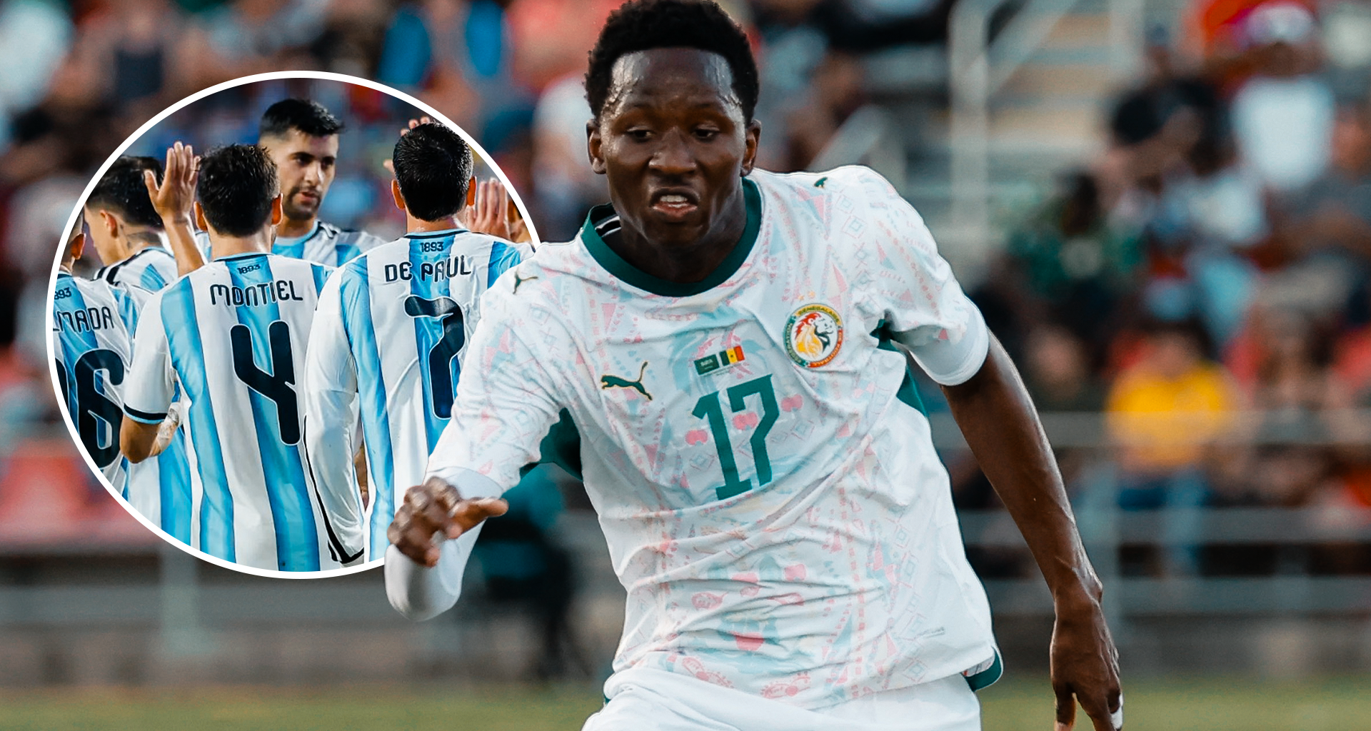 Romero, Sarr play final World Cup warm-up matches