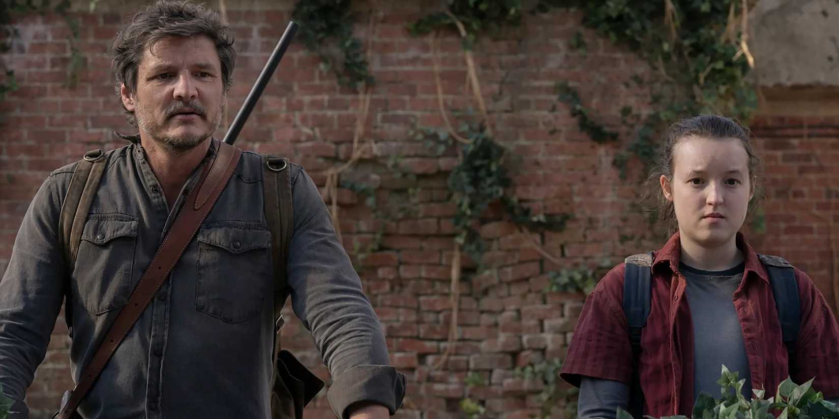 Joel and Ellie staring out at the distance in 'The Last of Us' Season 1 finale.