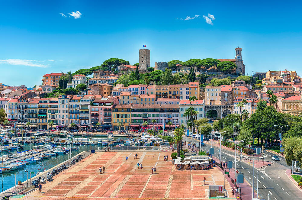 Cannes (Photo: shutterstock) הנמל בעיר העתיקה