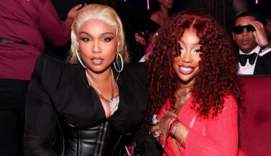 (L-R) Lizzo and SZA.