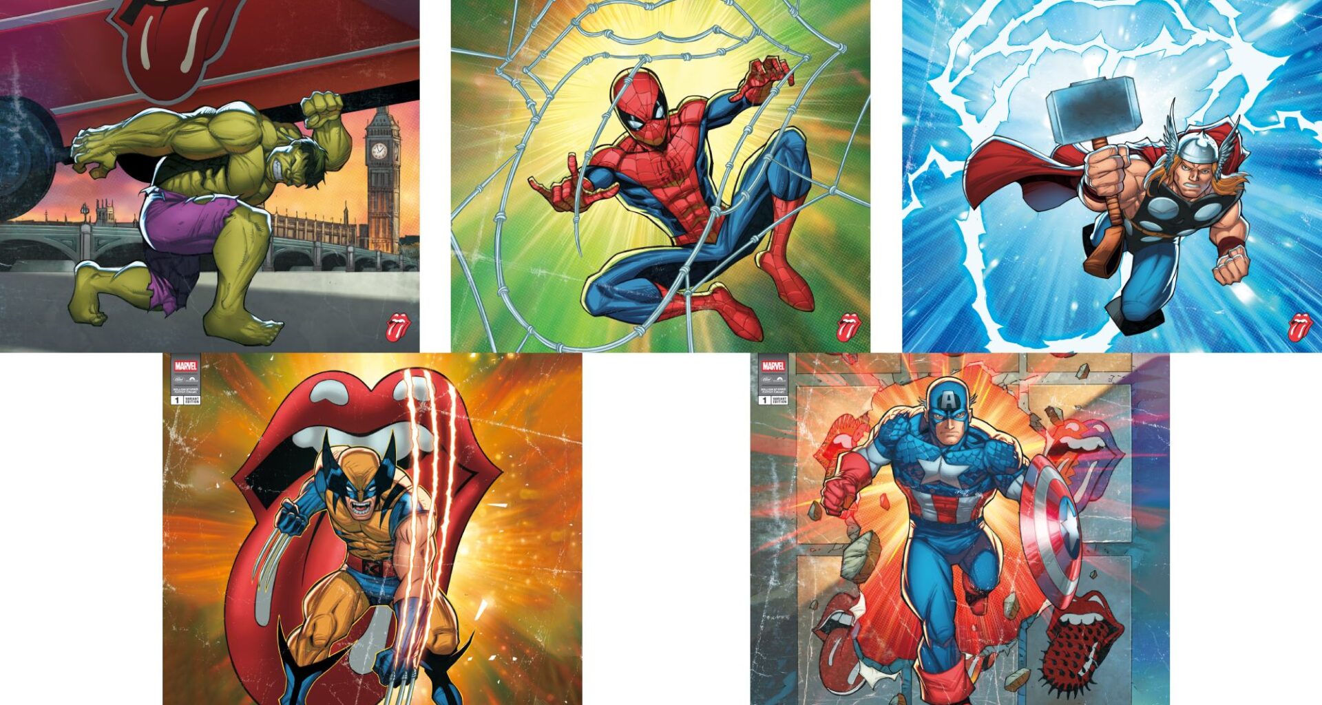 The Rolling Stones team up with Marvel for exclusive 'Foreign Tongues' vinyl collector series