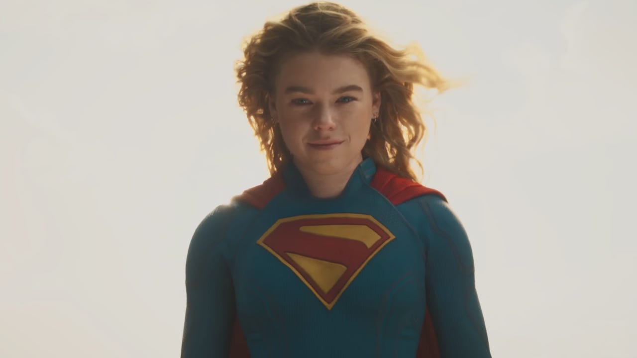 Supergirl Star Milly Alcock Reveals Her Cape Was Made With Material Used for Christopher Reeve's Suit in Superman