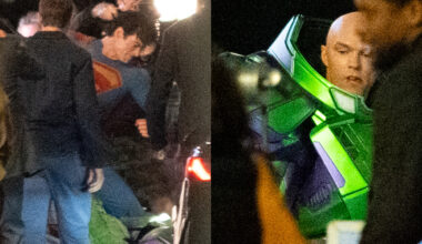 David Corenswet & Nicholas Hoult on 'Man of Tomorrow' Set: Superman Battles Lex Luthor in His Warsuit in New Set Photos - Just Jared - Celebrity News and Gossip