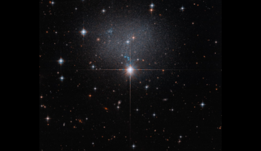 Hubble spies a swarm of stars in a strange, irregular galaxy photo of the day for 15, 2026
