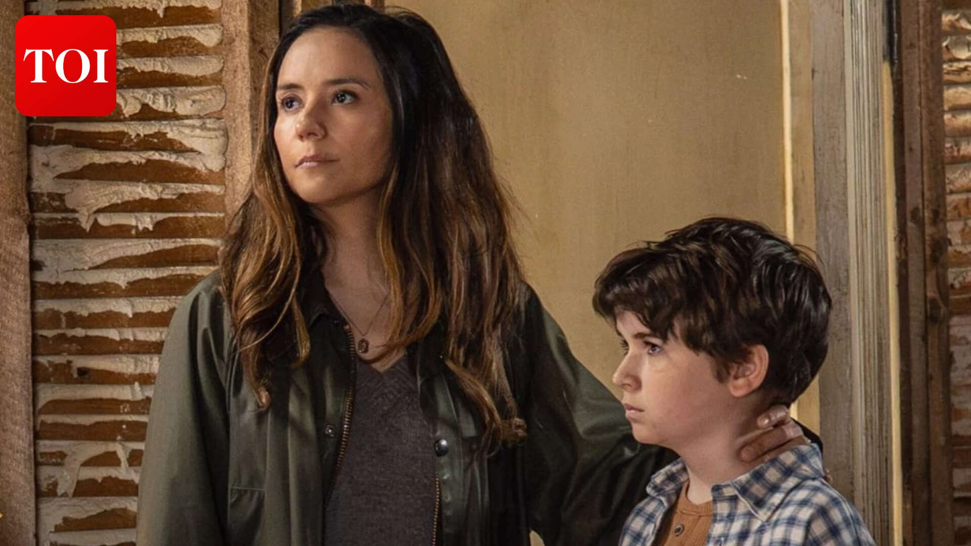 Tabitha stands protectively beside Ethan as the mysteries of the town continue to threaten the lives of those trapped within its borders.Image credit : Instagram Tabitha and Ethan brace for another terrifying twist in 'From'<br>