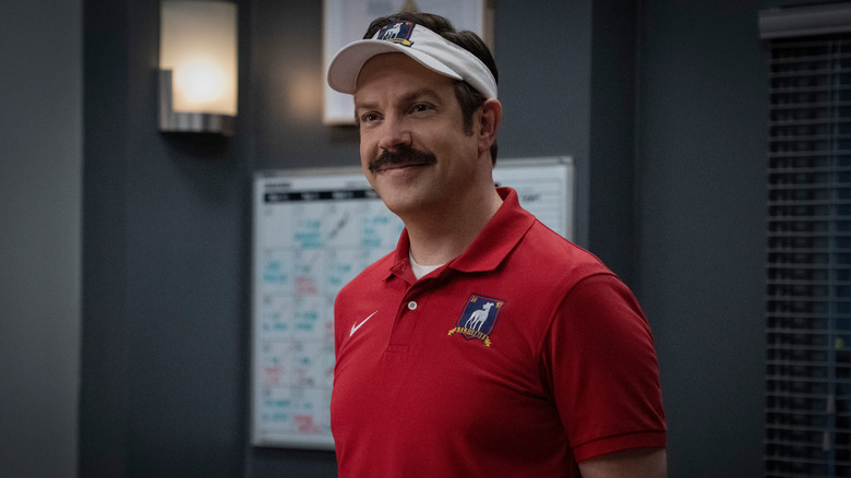 Ted Lasso smiling