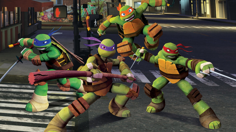 The team in 2012's "Teenage Mutant Ninja Turtles."