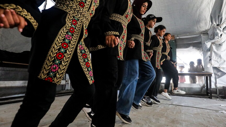 Palestinians preserve their cultural heritage through Dabke training in Gaza