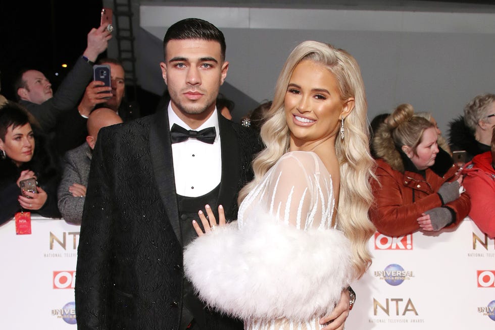 tommy fury and molly mae on the red carpet