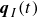 bold italic q Subscript upper I Baseline left parenthesis t right parenthesis