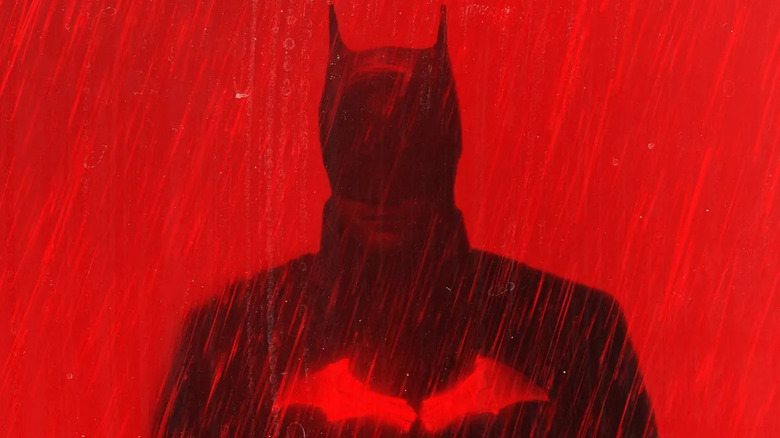 The Batman (2022) all red poster