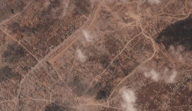 Israel builds miles-long earthen barrier inside Gaza, deepening fears of permanent occupation