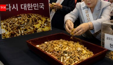 How South Koreans donated 227 tonnes of gold to rescue their economy after the 1997 IMF bailout | World News