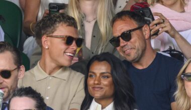 Stephen Graham ‘can‘t stop laughing‘ on day out with son Alfie at Wimbledon