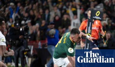 Will anyone stop the Springboks completing a Rugby World Cup three-peat? | South Africa rugby team