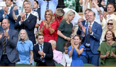 Prince William, Kate Middleton Attend Wimbledon With Their Oldest Kids Prince George and Princess Charlotte: See The Photos