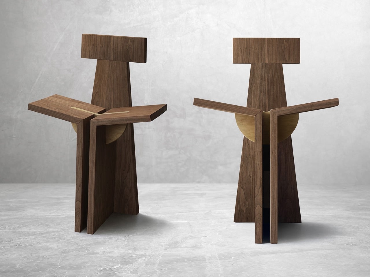A Stool, a Bookstand, and a Small Monument to Stillness