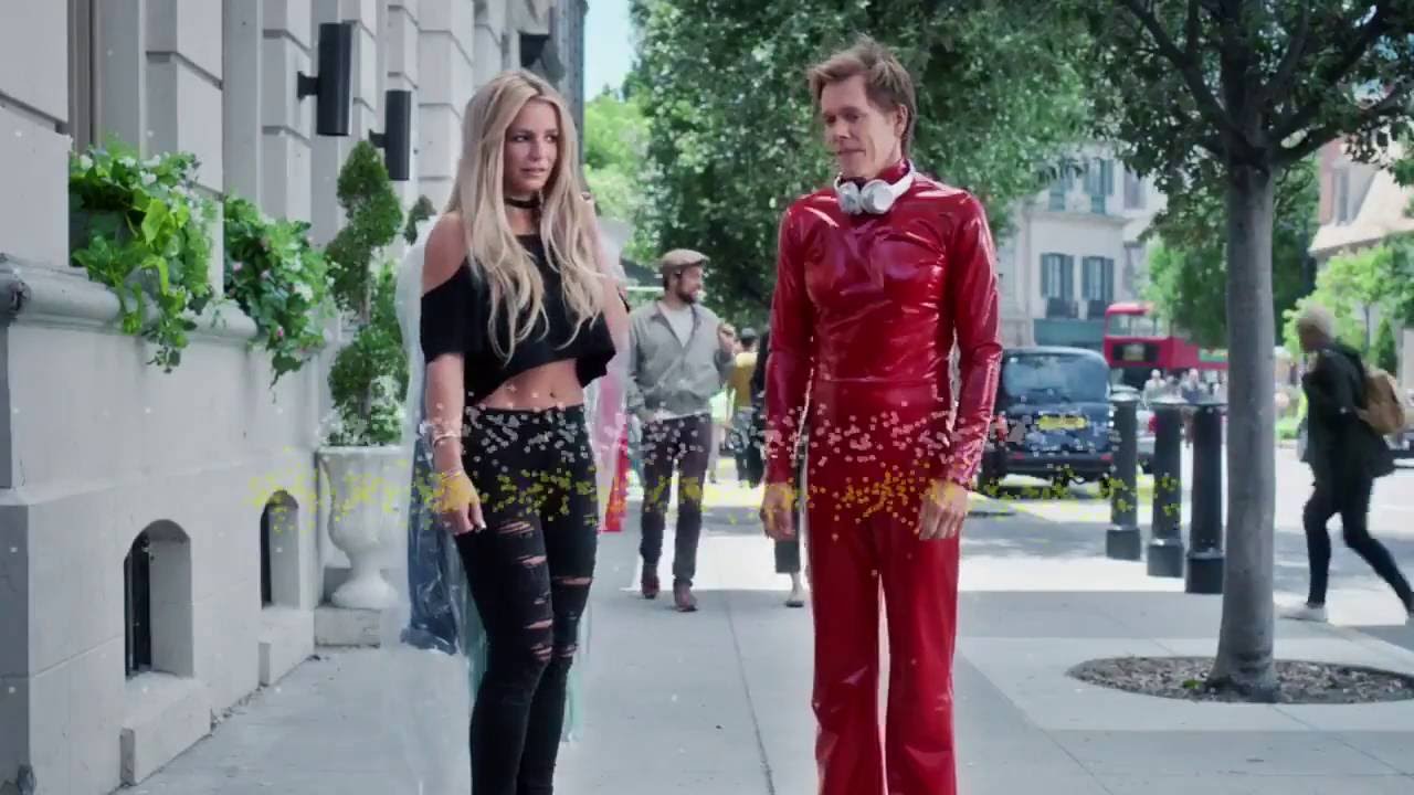 Britney Spears Catches Kevin Bacon Dancing | 2016 Apple Music UK Commercial - YouTube