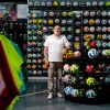 Rochester Hills, MI - June 10, 2026: Waad Sana, 58, owner of Soccer World since 1986, poses for a portrait at his Rochester Hills, MI store. (Photo by Nick Hagen for NPR)