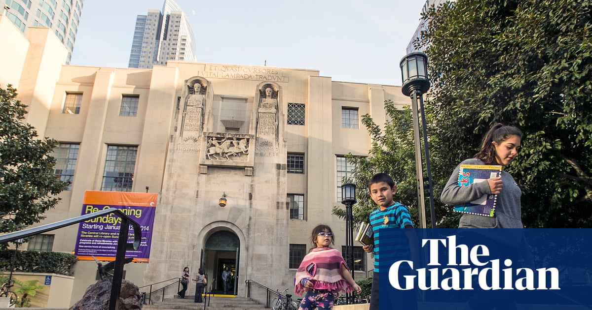 Sphinxes, movie stars and 3m books: inside Los Angeles’s beloved art deco library | Los Angeles
