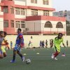 Praia, Cape Verde (April 9, 2026) — Pedro Bettencourt, president of the country’s prestigious youth football training school known by its Portuguese acronym EPIF, says he has seen a shift in young players since the national team’s recent success. Here, players prepare for a training session.