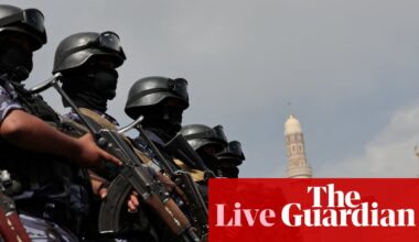 Middle East crisis live: tankers carrying Saudi oil turned back after Houthi threats; US launches more strikes on Iran | US-Israel war on Iran