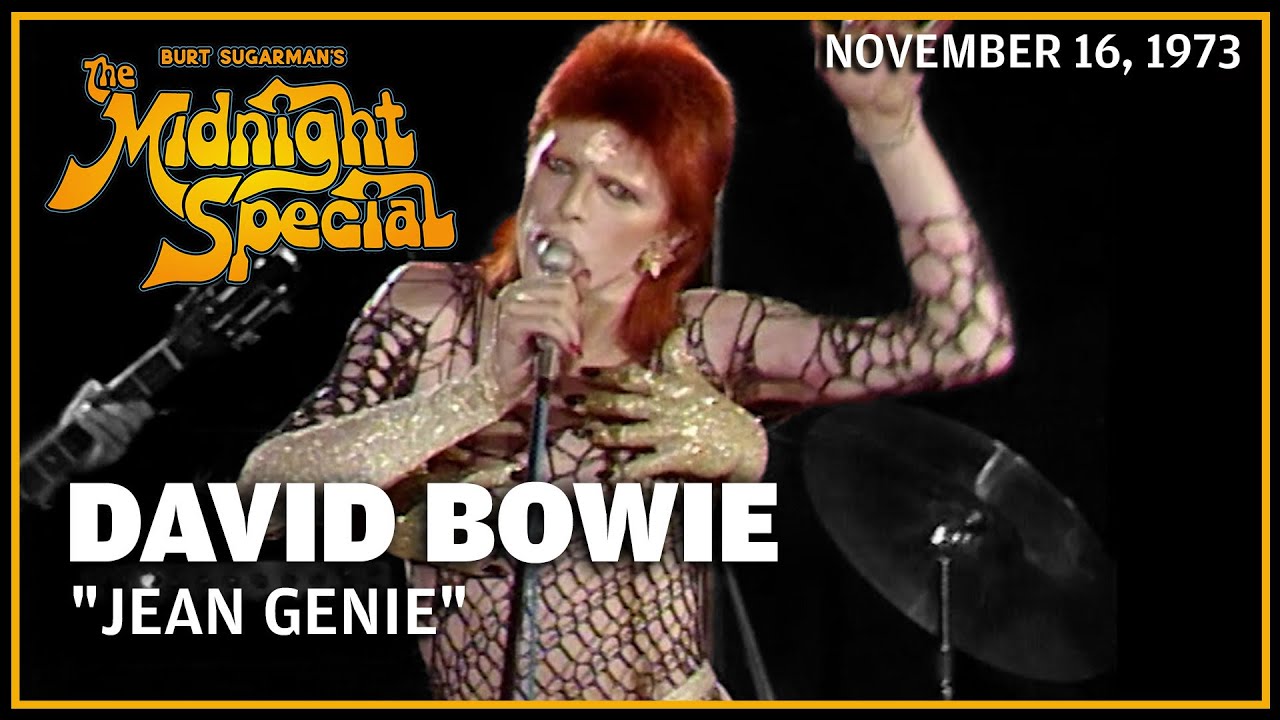 Jean Genie - David Bowie | The Midnight Special - YouTube