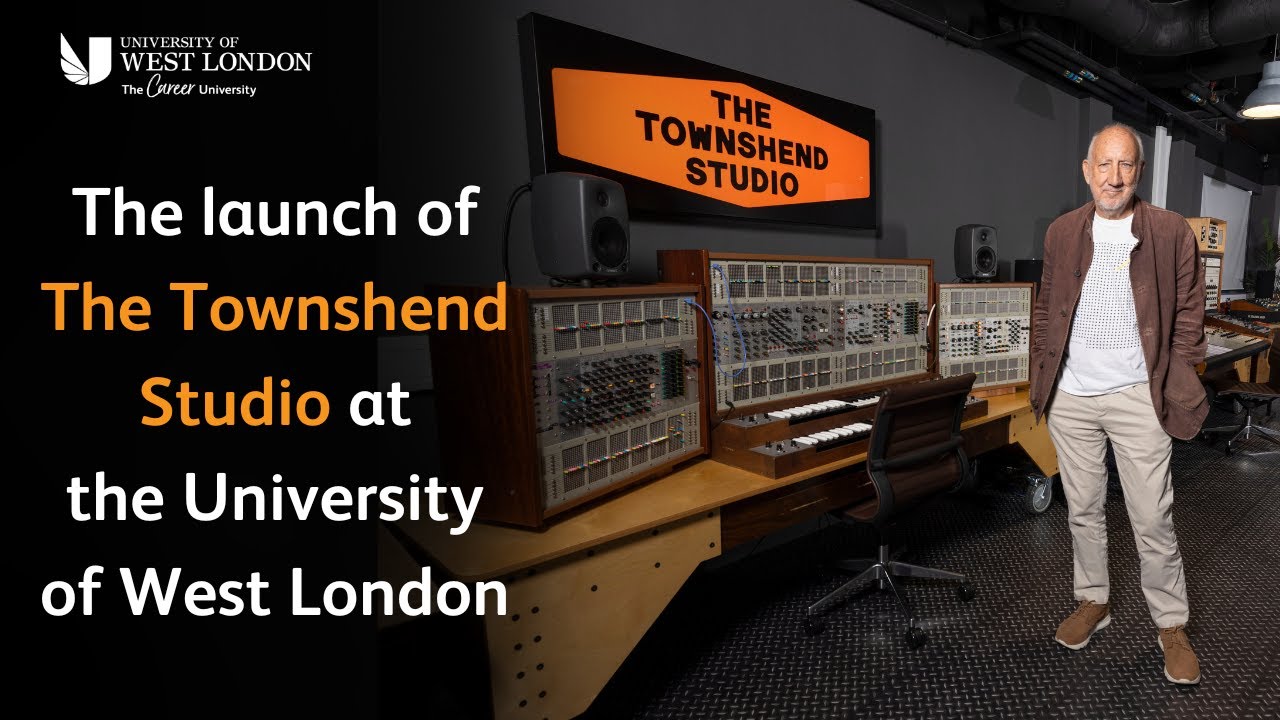 The launch of The Townshend Studio at the University of West London - YouTube