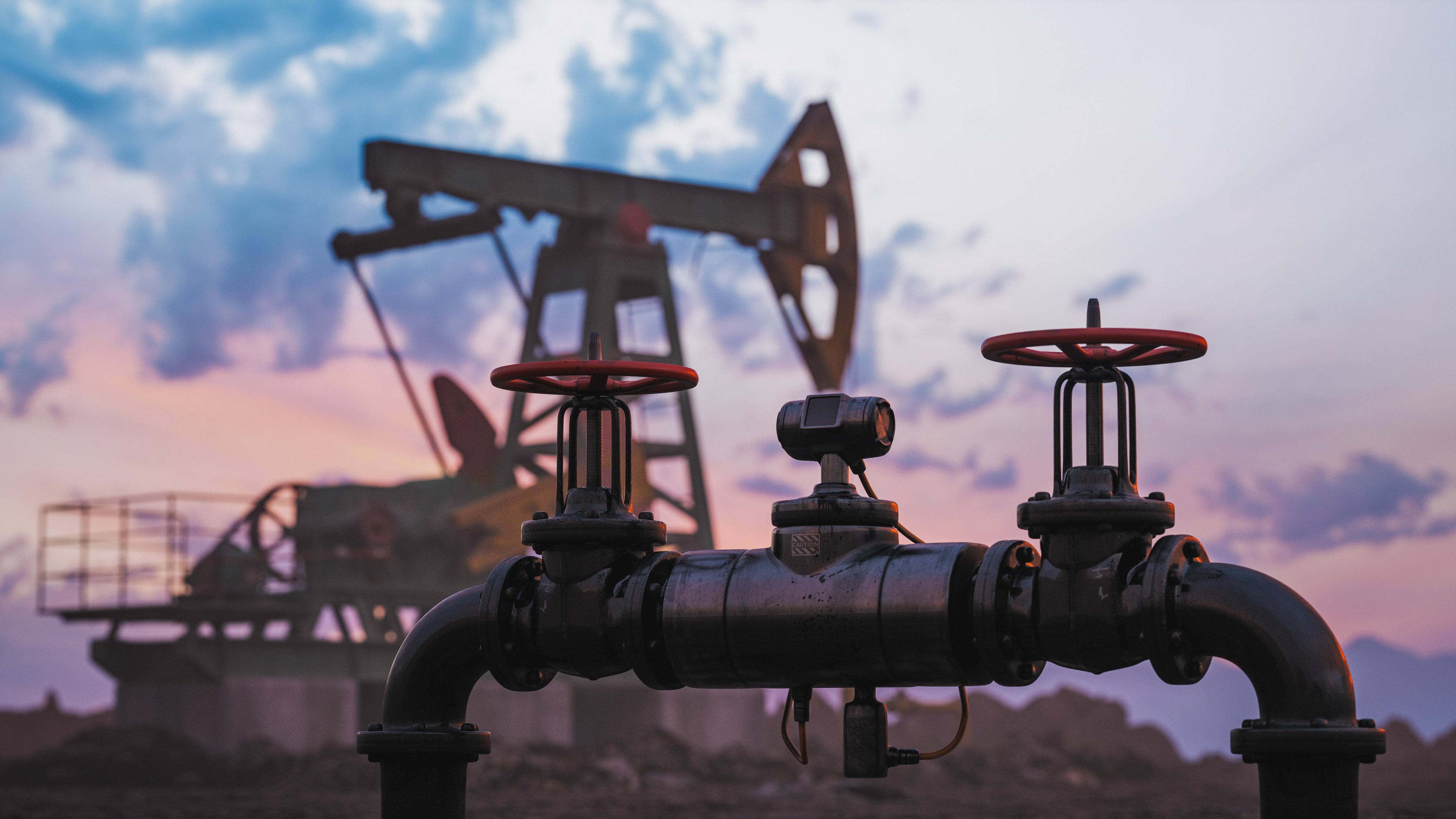 Oil well.