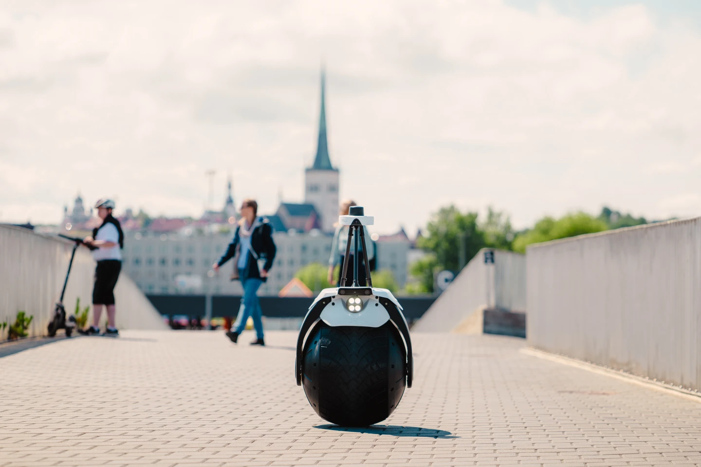 The robot is IP65 waterproof, meaning it can withstand low-pressure jets of water from any direction