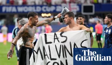 Fifa opens disciplinary proceedings against Argentina over Falklands banner and final chaos | Argentina