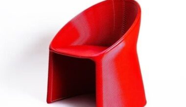 A 3D-Printed Chair That Looks Like It's From 1970s Italy