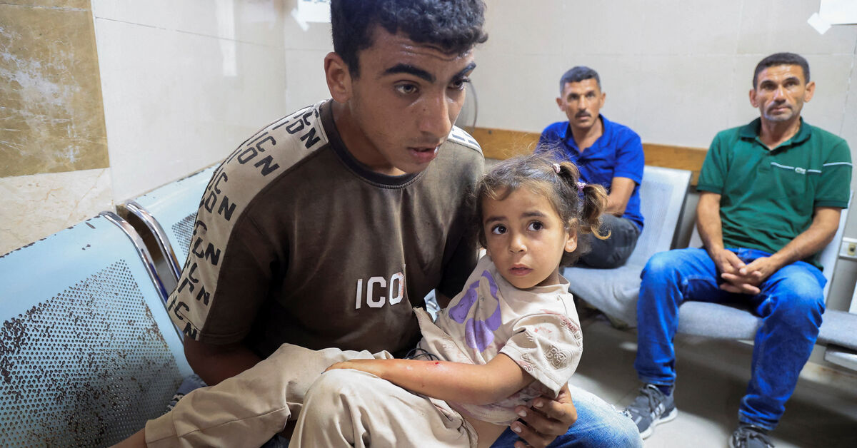 Israeli fire kills nine people, including two children, in Gaza, medics say