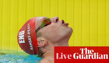 Commonwealth Games 2026: Ramsay-Peaty takes bronze in men’s 50m breaststroke final on day four – as it happened | Commonwealth Games 2026