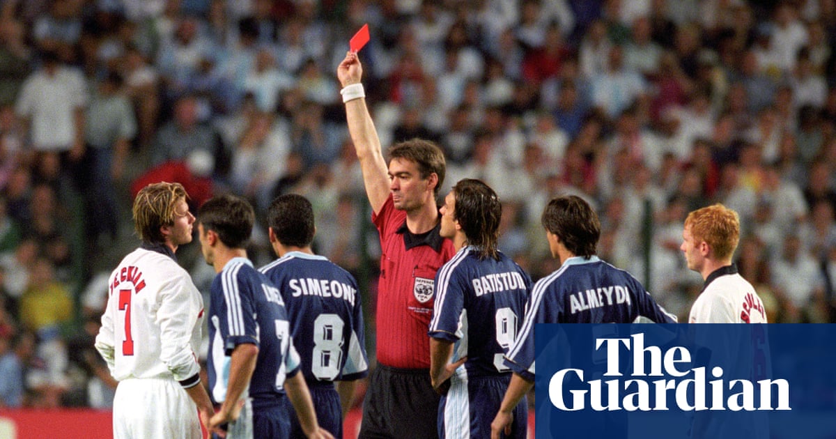 ‘Knocking you out was a huge joy’: reliving the dramas of England v Argentina in 1998 and 2002 | World Cup 2026