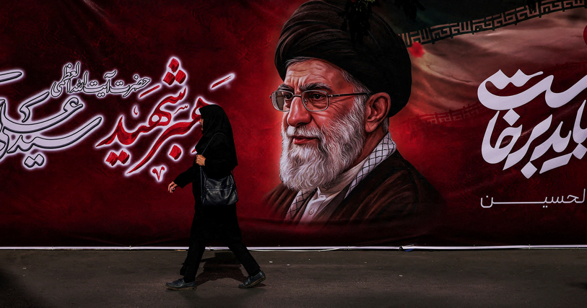 A defiant Tehran shows scars of war, but daily life continues ahead of Khamenei’s funeral - NBC News
